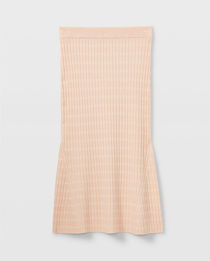 Womens Geo Mixing Skirt Peach | Club Monaco Skirts - Image 3