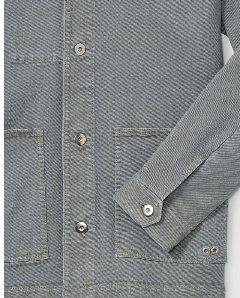 Mens Tea Dyed Chore Jacket Navy | Club Monaco Outerwear - Image 4