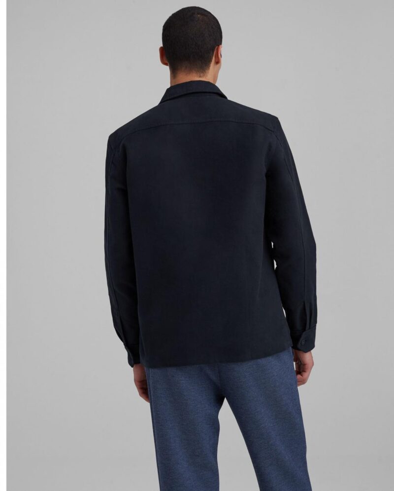 Mens Moleskin Overshirt Black | Club Monaco Shirts - Image 2