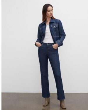 Womens The Perfect Bootcut Jeans Indigo | Club Monaco Jeans